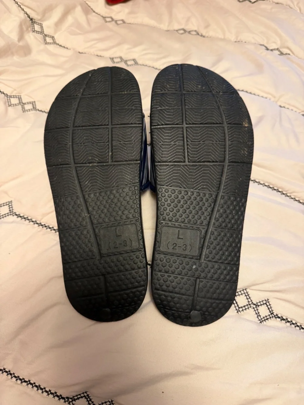 Kids Dallas Cowboys Slides size 2/3